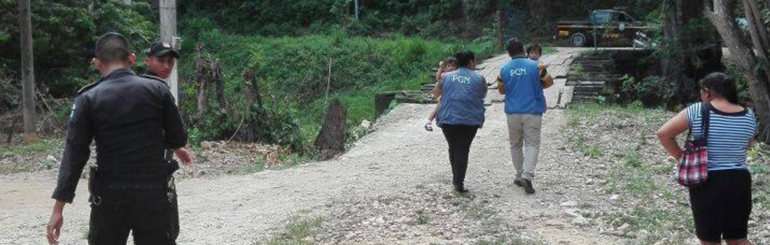 DELEGACIÓN DE PGN EN PETÉN, RESCATA A DOS NIÑAS QUE ERAN MALTRATADAS POR SU PROGENITORA-1