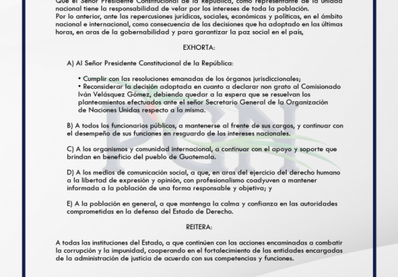 PRONUNCIAMIENTO DE LA PROCURADURÍA GENERAL DE LA NACIÓN – 27 DE AGOSTO 2017-2