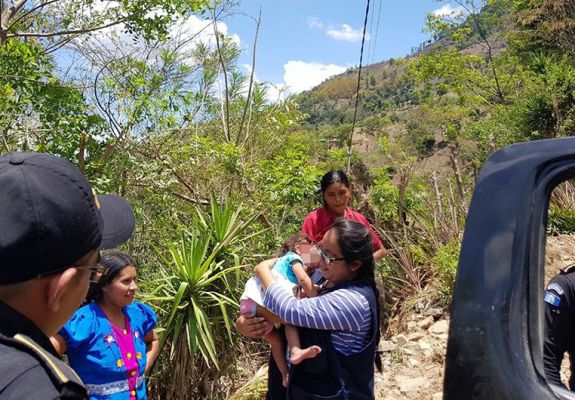 TRES NIÑAS Y UN NIÑO VICTIMAS DE VULNERACIÓN DE DERECHOS FUERON RESCATADOS EN DISTINTOS PUNTOS DEL