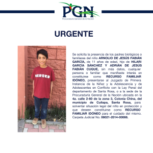 Arnolio de Jesís Fabián García