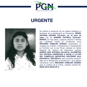 María Antonia España Culajay