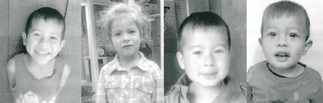 AMADO JERÓNIMO GARCÍA, ARÍA DEL ROSARIO JERÓNIMO GARCÍA, MARTÍN ALEXIS JAVIER JERÓNIMO GARCÍA, BRANDON ALEXANDER VALENTÍN YORDI JERÓNIMO GARCÍA,