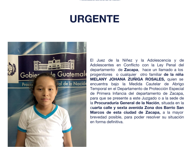 MELANY JOHANA ZUÑIGA ROSALES