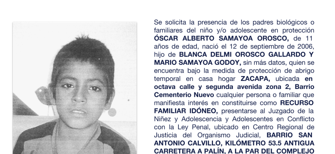 ÓSCAR ALBERTO SAMAYOA OROSCO