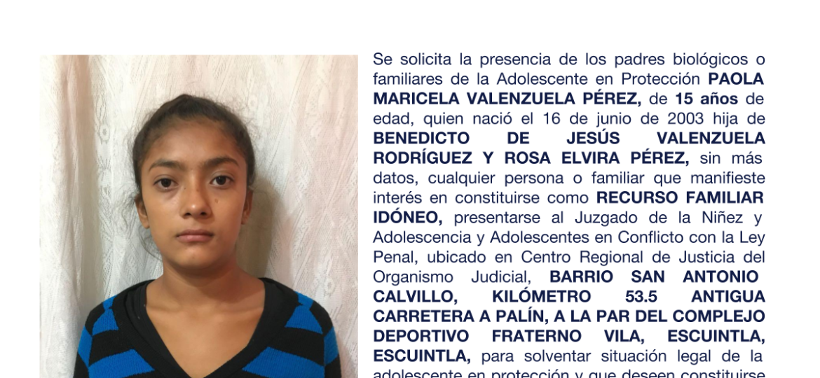 PAOLA MARICELA VALENZUELA PÉREZ