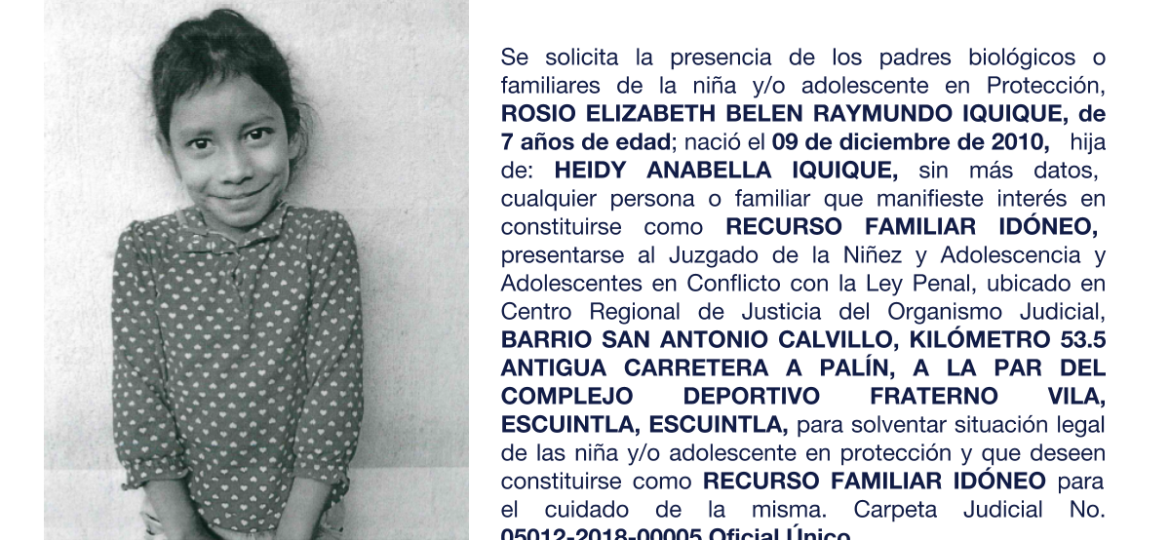 ROSIO ELIZABETH BELEN RAYMUNDO IQUIQUE