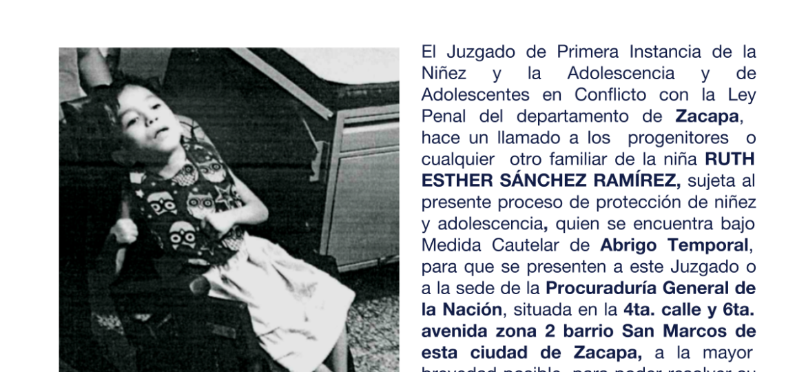 RUTH ESTHER SÁNCHEZ RAMÍREZ