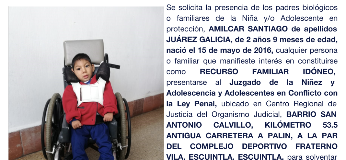 AMILCAR SANTIAGO de apellidos JUÁREZ GALICIA