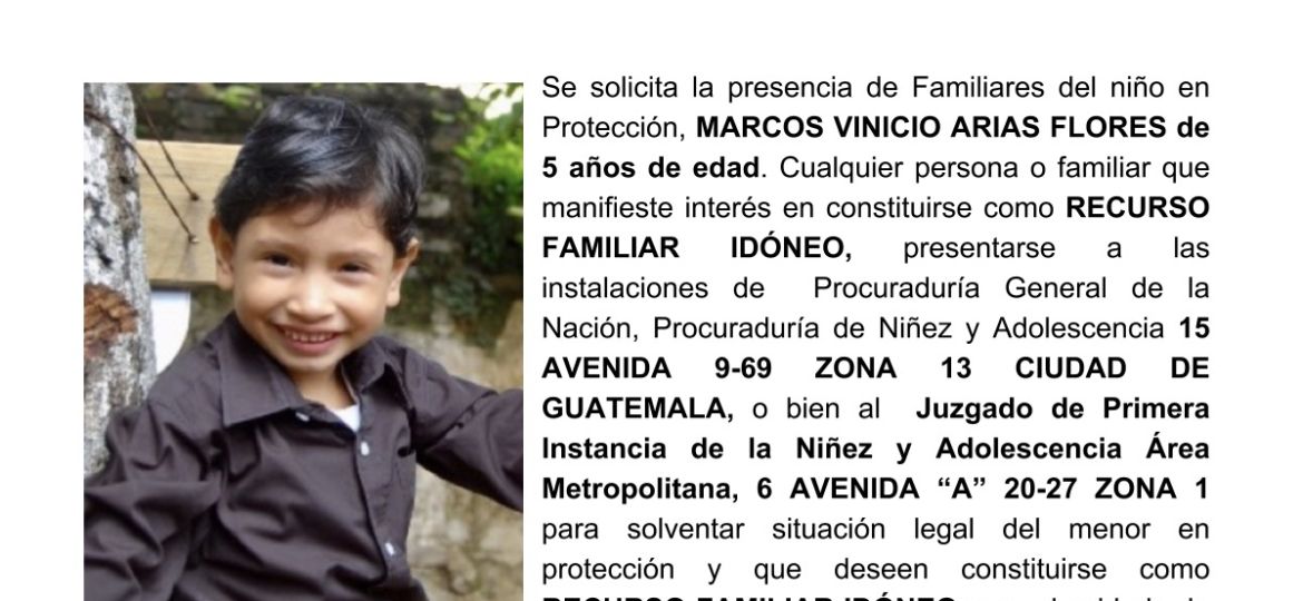 Marco Vinicio Areas Flores