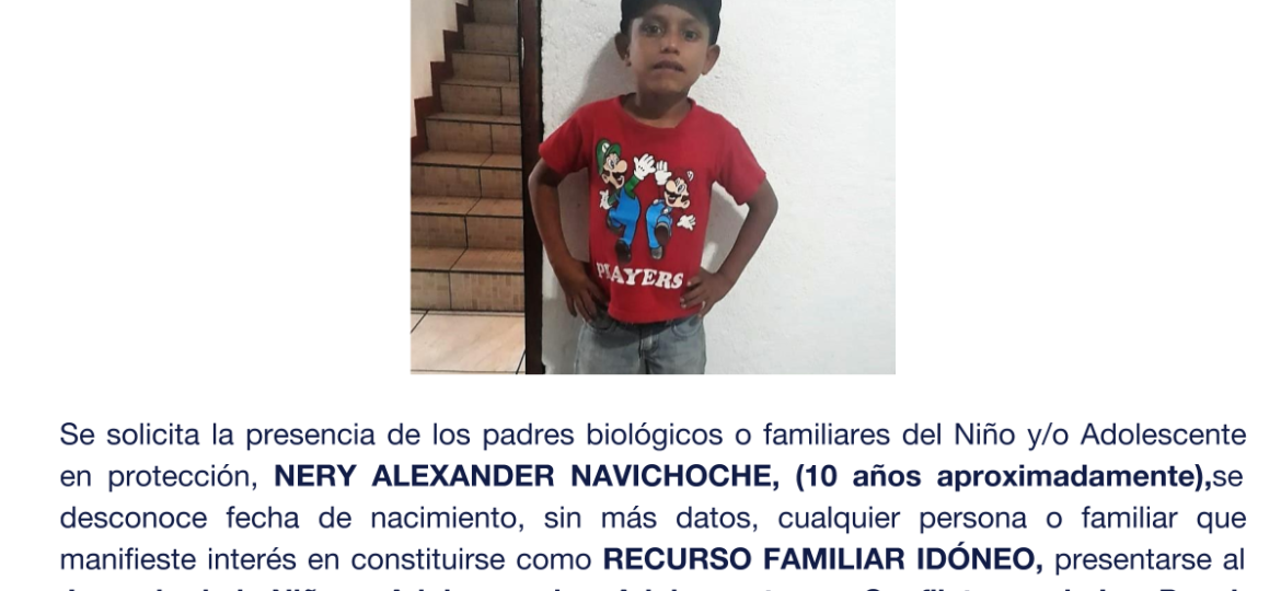 NERY ALEXANDER NAVICHOCHE