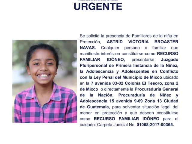 ASTRID VICTORIA BROASTER NAVAS