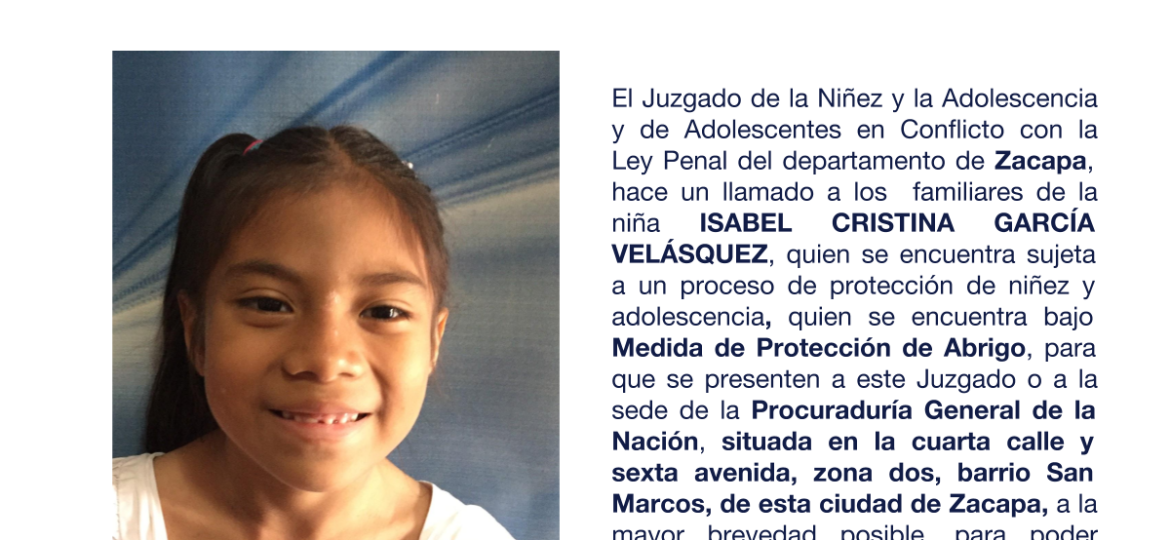 ISABEL CRISTINA GARCÍA VELÁSQUEZ