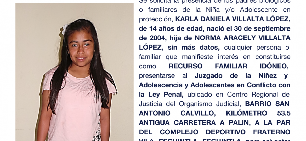 KARLA DANIELA VILLALTA LÓPEZ
