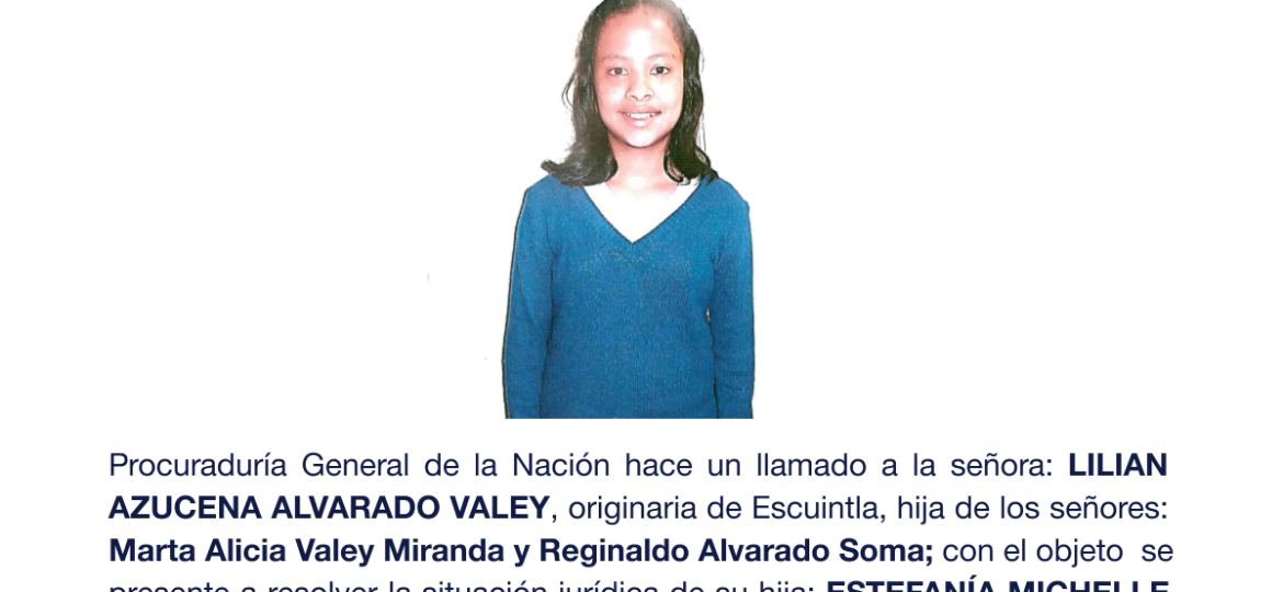 LILIAN AZUCENA ALVARADO VALEY