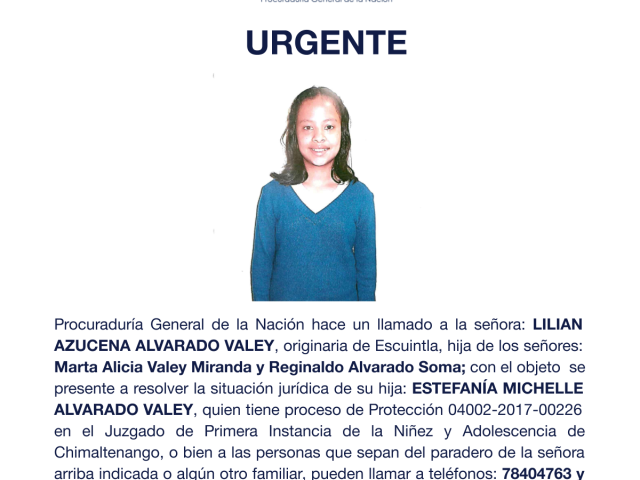 LILIAN AZUCENA ALVARADO VALEY