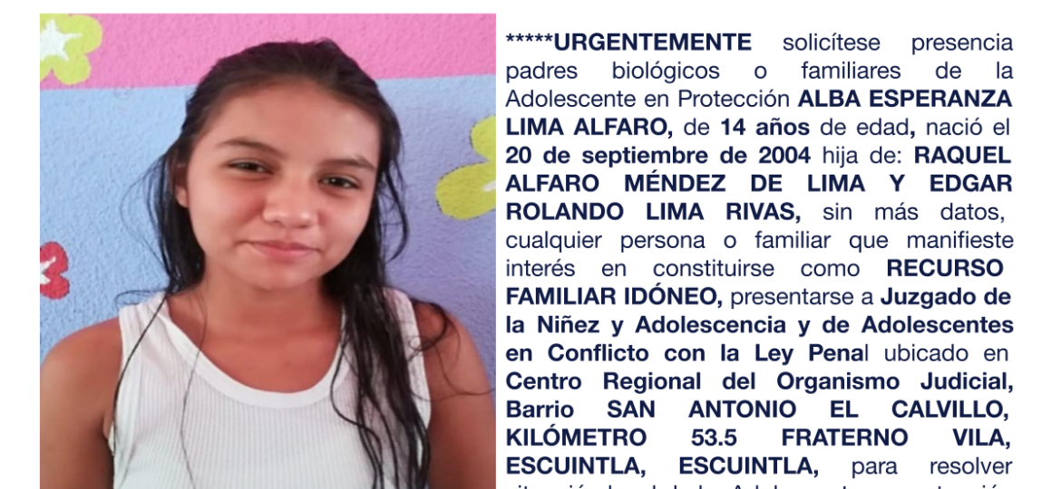 ALBA ESPERANZA LIMA ALFARO