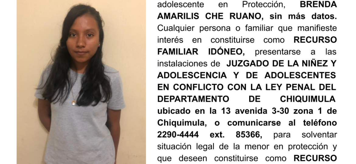 BRENDA AMARILIS CHE RUANO