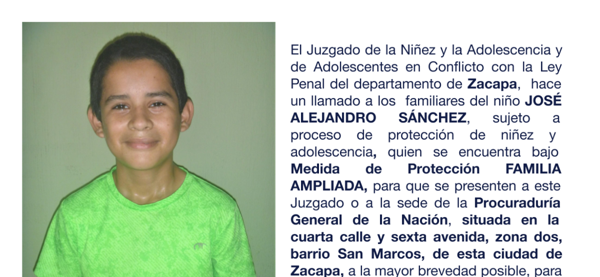 JOSÉ ALEJANDRO SÁNCHEZ