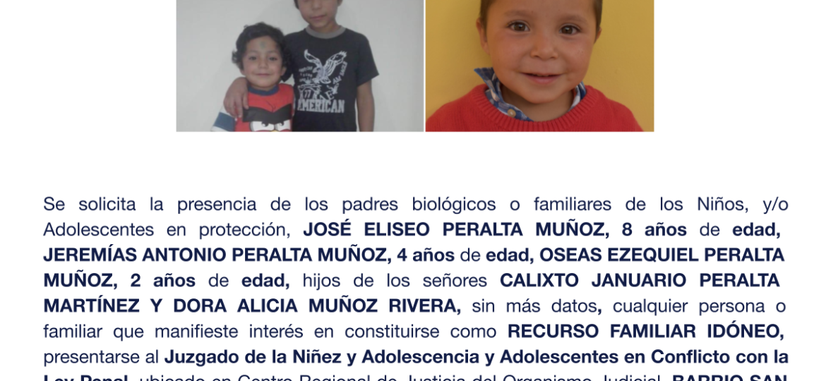 JOSÉ ELISEO PERALTA MUÑOZ, OSEAS EZEQUIEL PERALTA MUÑOZ