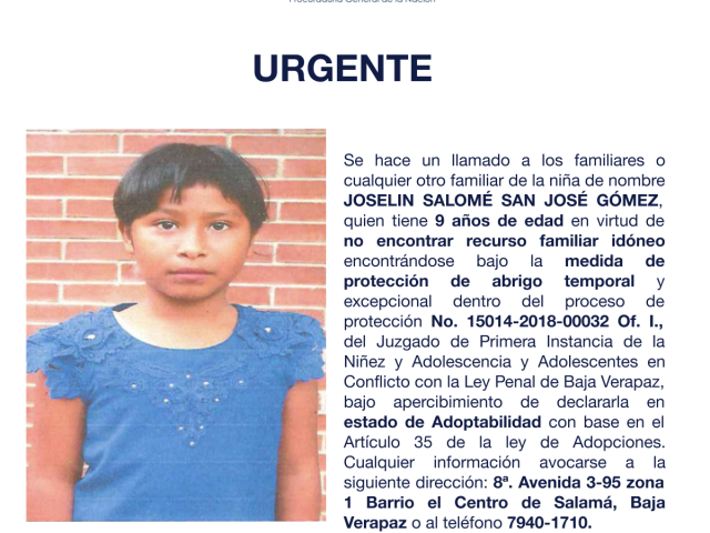 JOSELIN SALOMÉ SAN JOSÉ GÓMEZ