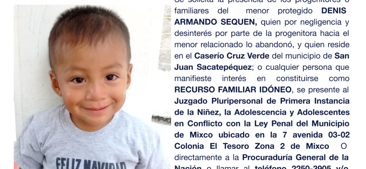 DENIS ARMANDO SEQUEN