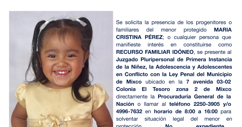 MARIA CRISTINA PÉREZ