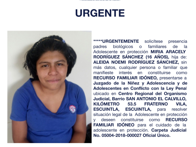 MIRIA ARACELY RODRÍGUEZ SÁNCHEZ