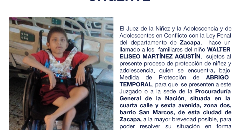 WALTER ELISEO MARTÍNEZ AGUSTÍN