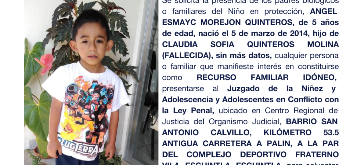 ANGEL ESMAYC MOREJON QUINTEROS