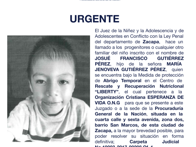 JOSUÉ FRANCISCO GUTIÉRREZ