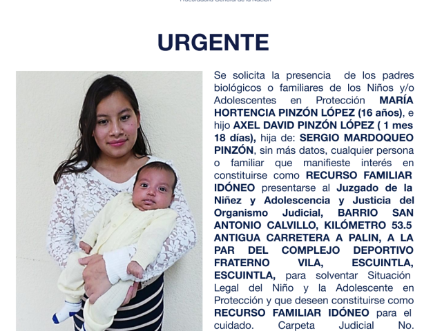 MARÍA HORTENCIA PINZÓN LÓPE