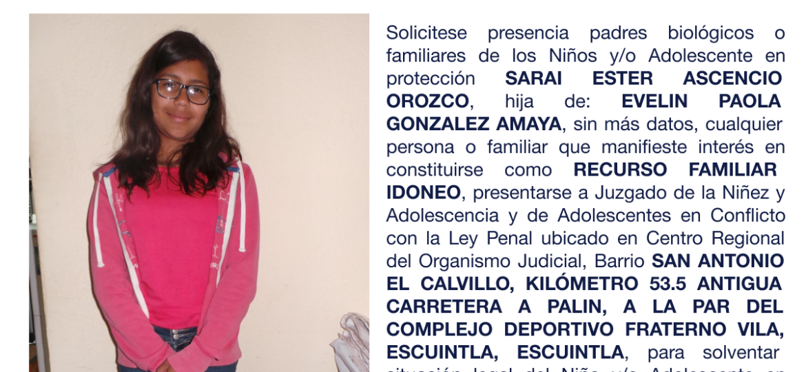 SARAI ESTER ASCENCIO OROZCO