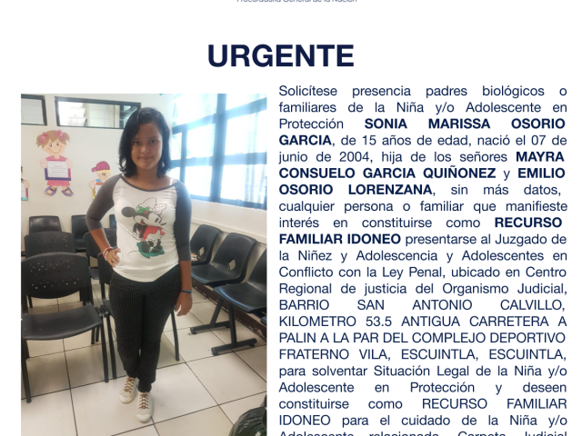 SONIA MARISSA OSORIO GARCIA