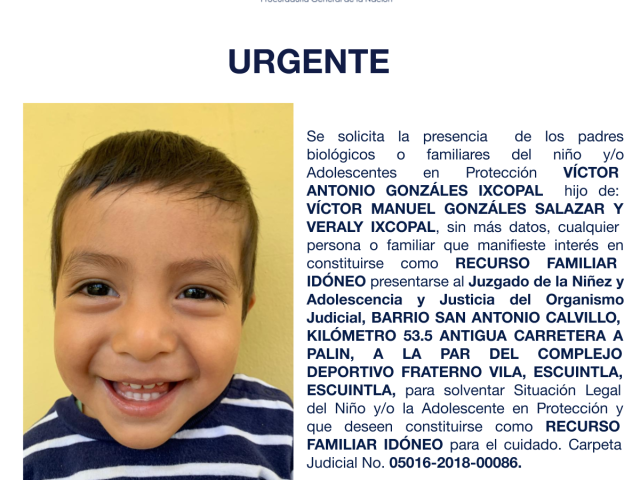 VÍCTOR ANTONIO GONZÁLES IXCOPAL