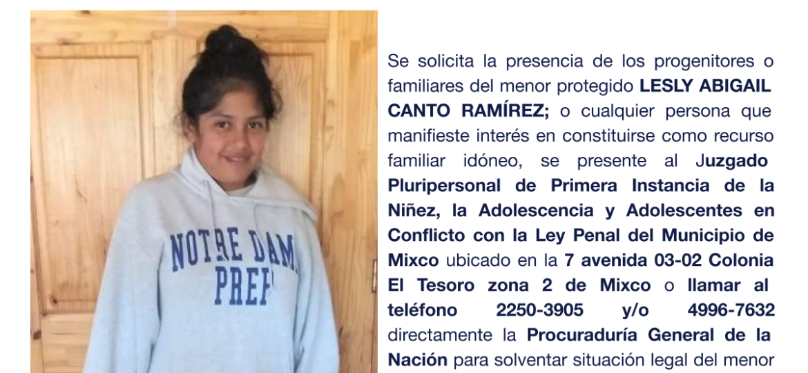 LESLY ABIGAIL CANTO RAMÍREZ