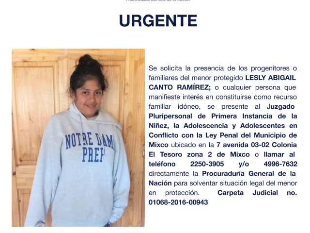 LESLY ABIGAIL CANTO RAMÍREZ