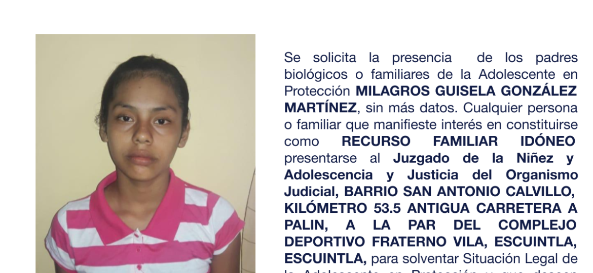 MILAGROS GUISELA GONZÁLEZ MARTÍNEZ