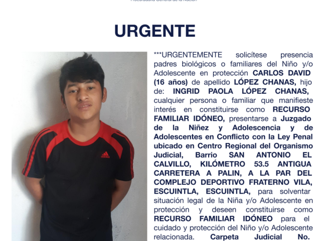 CARLOS DAVID LÓPEZ CHANAS