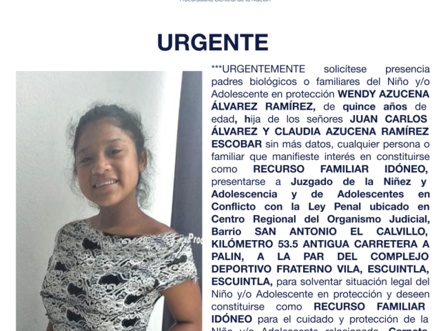 WENDY AZUCENA ÁLVAREZ RAMÍREZ