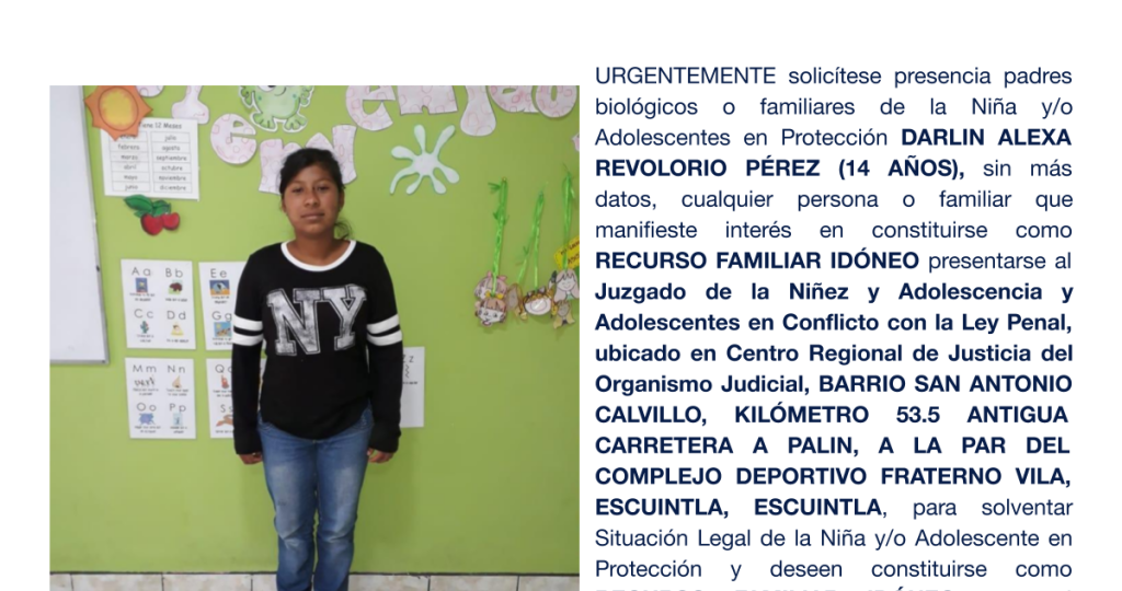 DARLIN ALEXA REVOLORIO PÉREZ