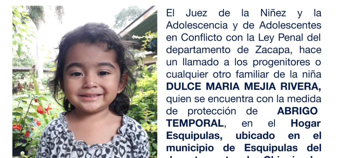 DULCE MARIA MEJIA RIVERA