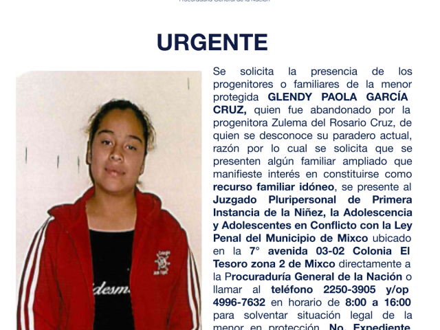 GLENDY PAOLA GARCÍA CRUZ