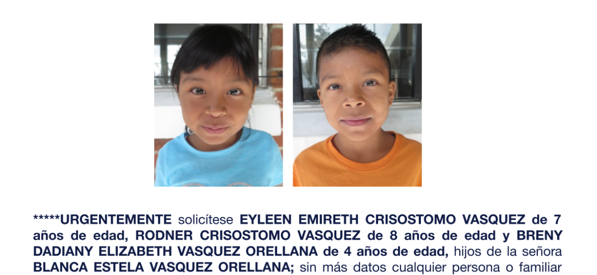 YLEEN EMIRETH CRISOSTOMO VASQUEZ , RODNER CRISOSTOMO VASQUEZ