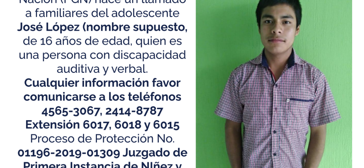 José López (nombre supuesto)