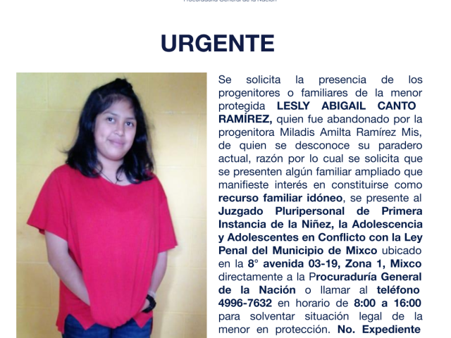 LESLY ABIGAIL CANTO RAMÍREZ