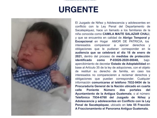 CAMILA MAITE SALAZAR CHALI