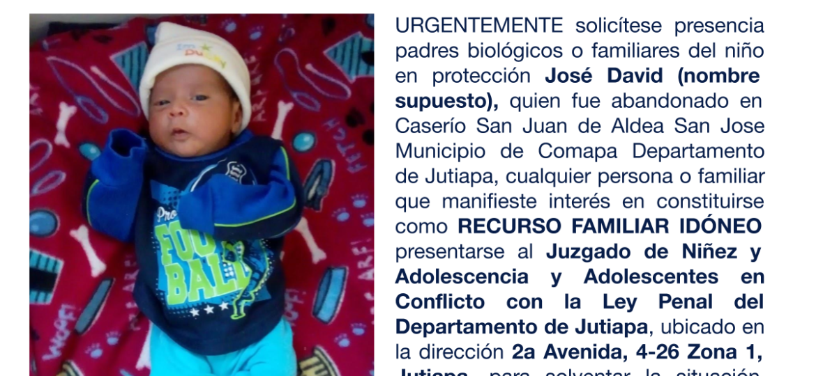 José David (nombre supuesto)