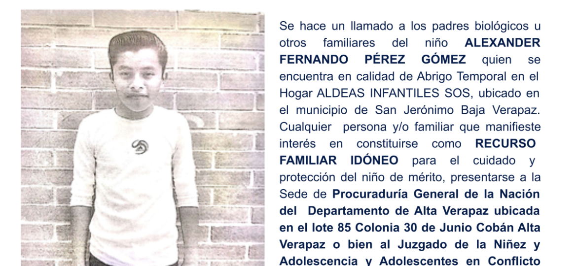 ALEXANDER FERNANDO PÉREZ GÓMEZ