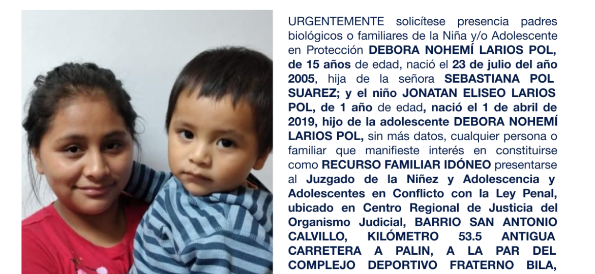 DEBORA NOHEMÍ LARIOS POL, JONATAN ELISEO LARIOS POL