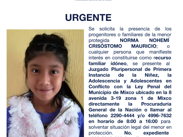 NORMA NOHEMÍ CRISÓSTOMO MAURICIO